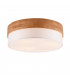 Seasons Modern 50cm 3 Light Cylindrical Ceiling Light Nickel Matt White Shade-1