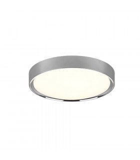 Clarimo Modern Bathroom Ceiling Light Chrome 3000K IP44-1