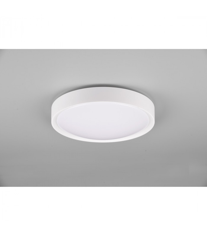 Clarimo Modern Bathroom Ceiling Light White 3000K IP44-3