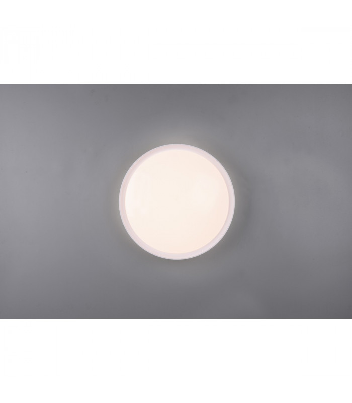 Clarimo Modern Bathroom Ceiling Light White 3000K IP44-4