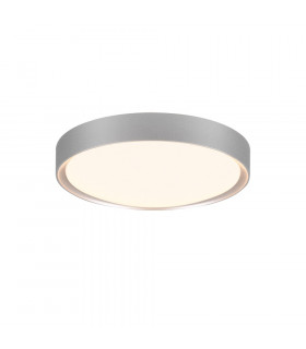 Clarimo Modern Bathroom Ceiling Light Titanium 3000K IP44-1