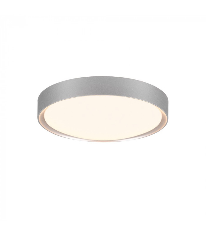 Clarimo Modern Bathroom Ceiling Light Titanium 3000K IP44-1