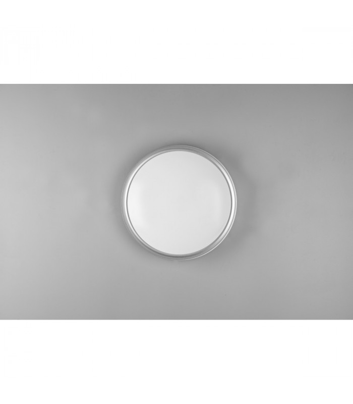 Clarimo Modern Bathroom Ceiling Light Titanium 3000K IP44-5