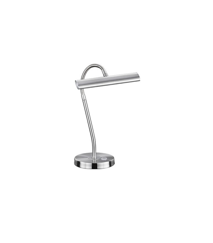 Curtis Modern Bankers Table Lamp Nickel Matt 3000K-1
