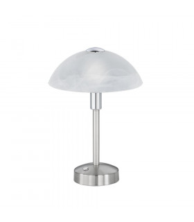 Donna Modern Table Lamp Nickel Matt 3000K-1
