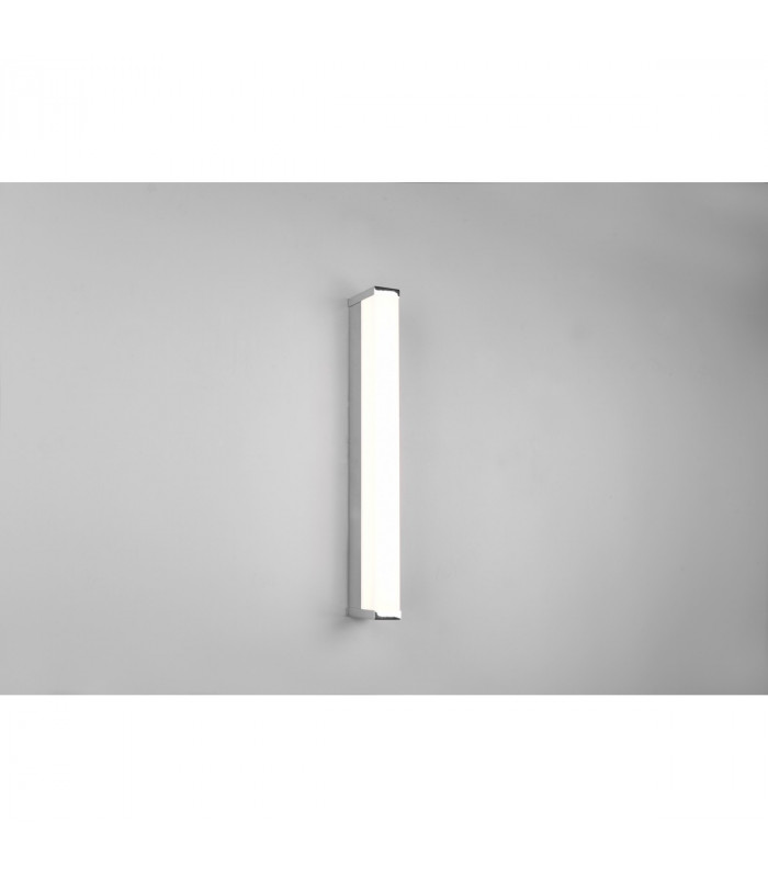 Fabio Modern 42cm Bathroom Wall Lamp Chrome 3000K IP44-3