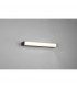 Fabio Modern 42cm Bathroom Wall Lamp Black Matt 3000K IP44-2
