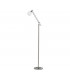 Icaro Modern Task Floor Lamp Nickel Matt-2