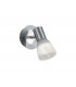 Levisto Modern Single Spotlight Nickel Matt 3000K-1