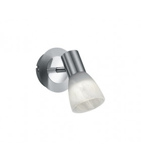 Levisto Modern Single Spotlight Nickel Matt 3000K-1