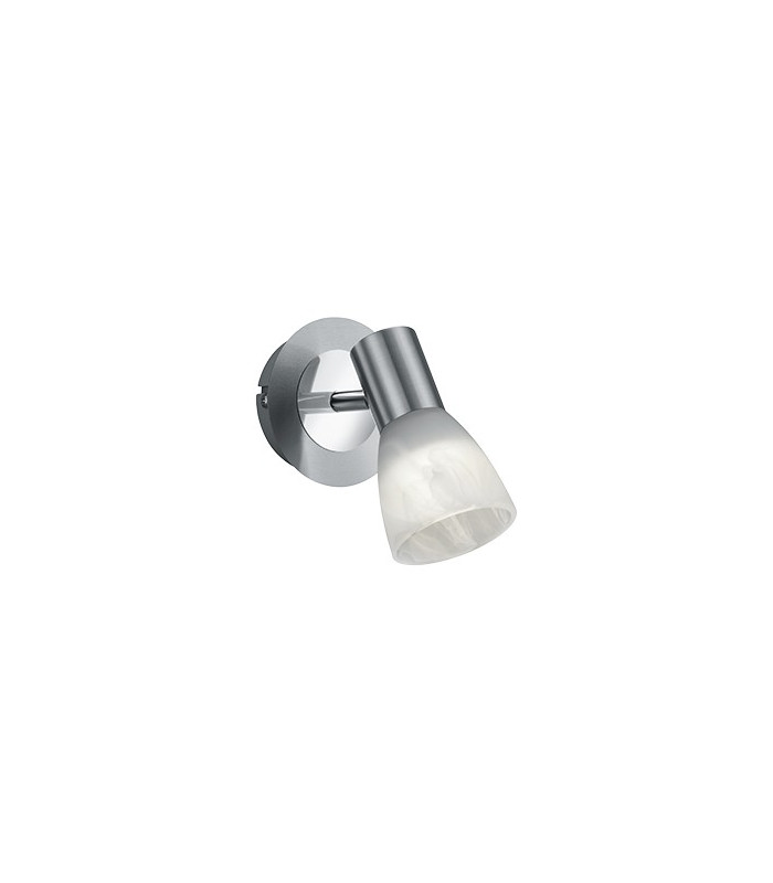 Levisto Modern Single Spotlight Nickel Matt 3000K-1