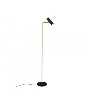 Marley Modern Reading Lamp Brass Matt-1