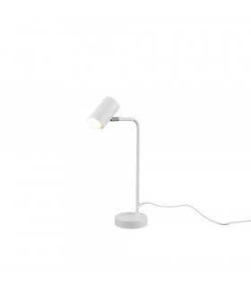 Marley Modern Desk Task Lamp White Matt-1