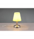Mats Ii Young living Table Lamp with Round Tapered Shade Nickel Matt Green Shade-2
