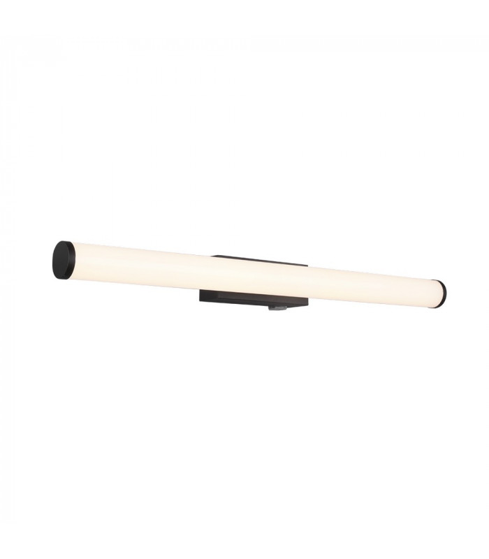 Mattimo Modern 60cm Bathroom Wall Lamp Black Matt 3000K IP44-1