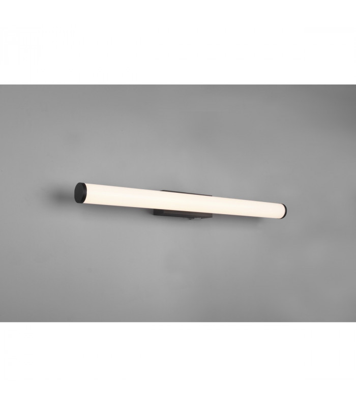 Mattimo Modern 60cm Bathroom Wall Lamp Black Matt 3000K IP44-2