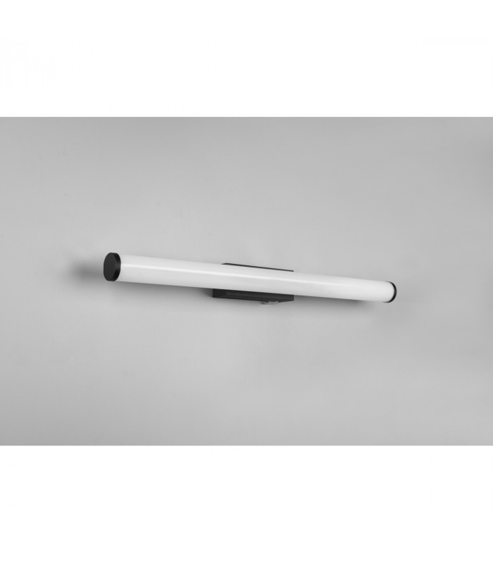 Mattimo Modern 60cm Bathroom Wall Lamp Black Matt 3000K IP44-3