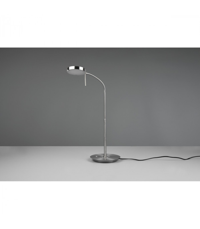 Monza Modern Desk Task Lamp Nickel Matt 2300-3000-4000K-3