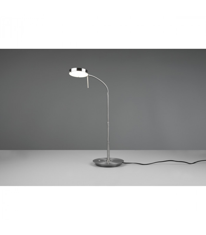 Monza Modern Desk Task Lamp Nickel Matt 2300-3000-4000K-4