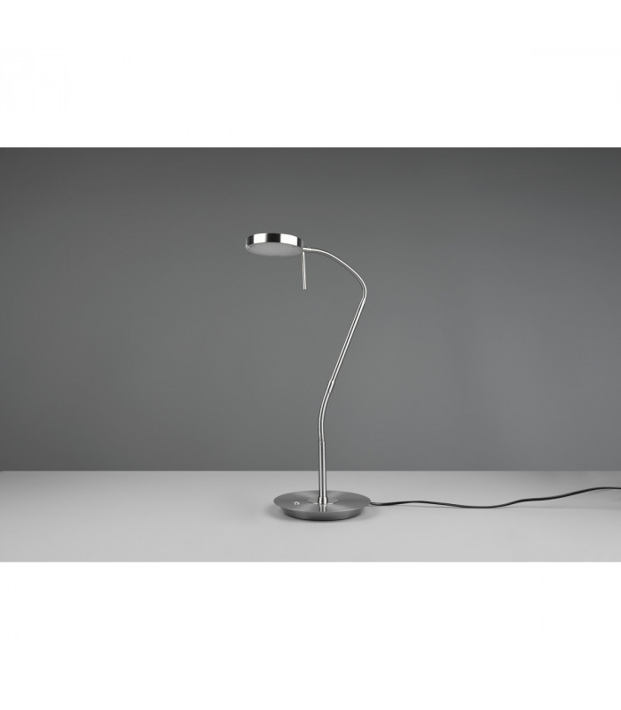 Monza Modern Desk Task Lamp Nickel Matt 2300-3000-4000K-5