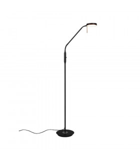 Monza Modern Task Floor Lamp Black Matt 2300-3000-4000K-1