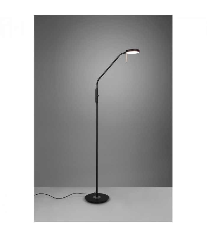 Monza Modern Task Floor Lamp Black Matt 2300-3000-4000K-2