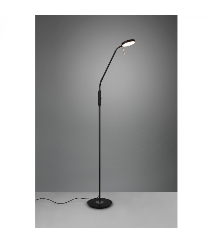 Monza Modern Task Floor Lamp Black Matt 2300-3000-4000K-3