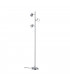 Narcos Modern 3 Light Multi Arm Floor Lamp Nickel Matt 3000K-1