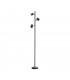 Narcos Modern 3 Light Multi Arm Floor Lamp Black Matt 3000K-1