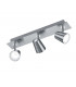 Narcos Modern 3 Light Ceiling Spotlight Bar Nickel Matt 3000K-1