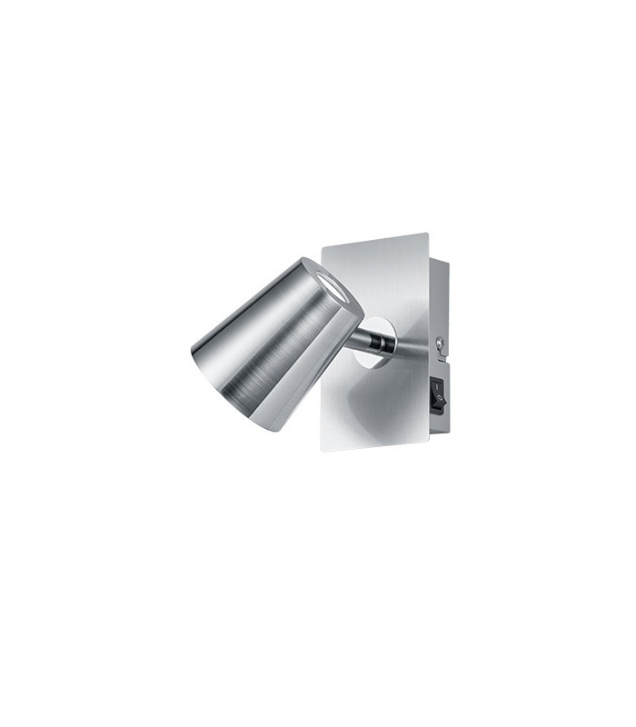 Narcos Modern Single Spotlight Nickel Matt 3000K-1