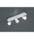 Narcos Modern 3 Light Ceiling Spotlight Bar White Matt 3000K-2