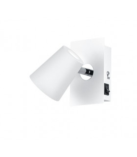 Narcos Modern Single Spotlight White Matt 3000K-1