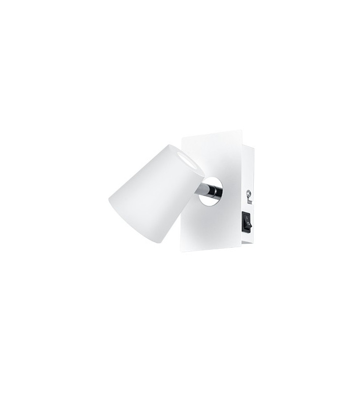 Narcos Modern Single Spotlight White Matt 3000K-1