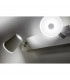 Narcos Modern 2 Light Twin Ceiling Spotlight White Matt 3000K-3