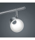 Narcos Modern 4 Light Ceiling Spotlight Bar Nickel Matt 3000K-3
