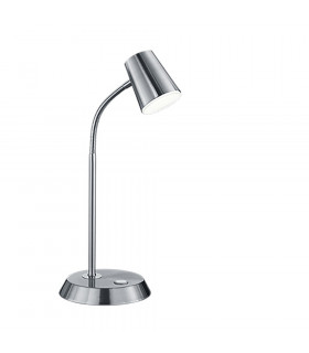Narcos Modern Desk Task Lamp Nickel Matt 3000K-1