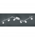 Narcos Modern 6 Light Ceiling Spotlight Bar White Matt 3000K-2