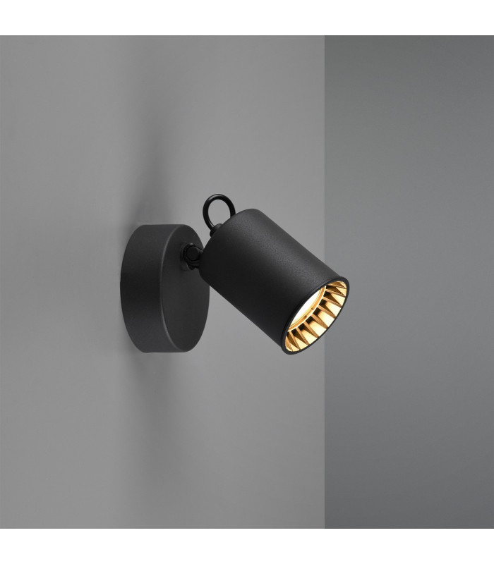 Pago Modern Single Spotlight Black Matt-3