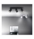 Pago Modern 2 Light Twin Ceiling Spotlight White Matt-6