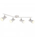 Steam Vintage 4 Light Ceiling Spotlight Bar Antique white-1