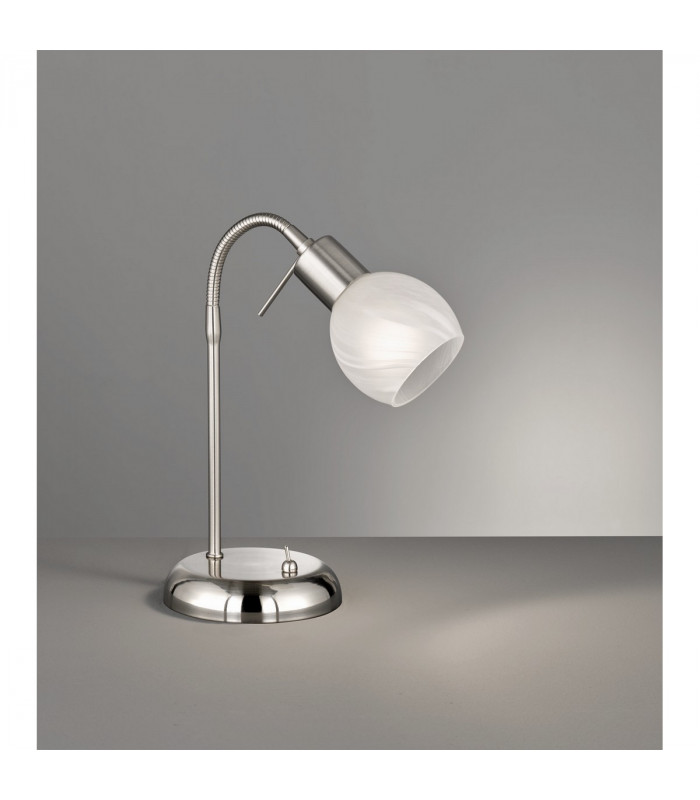 Antibes Modern Desk Task Lamp Nickel Matt-1