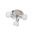 Antibes Modern 3 Light Ceiling Spotlight Clusters Nickel Matt-2