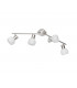 Antibes Modern 4 Light Ceiling Spotlight Bar Nickel Matt-2