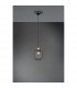 Calimero Vintage 18cm Wire Frame Pendant Ceiling Light Black Matt-3