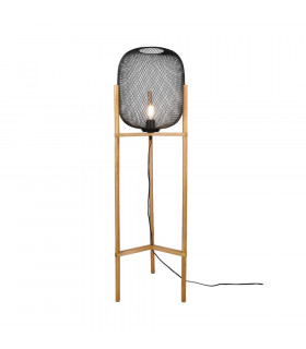 Calimero Vintage Floor Lamp Black Matt-1
