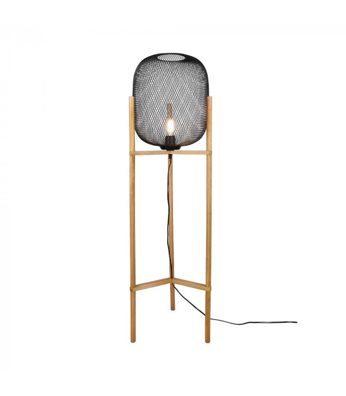 Calimero Vintage Floor Lamp Black Matt-1