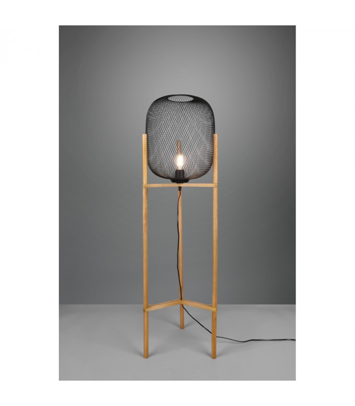 Calimero Vintage Floor Lamp Black Matt-2
