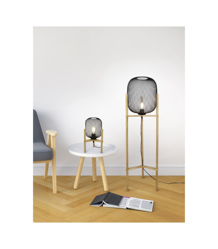 Calimero Vintage Floor Lamp Black Matt-4