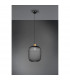 Calimero Vintage 33cm Wire Frame Pendant Ceiling Light Black Matt-3